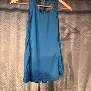 Blue Racerback Women's Tank Top
